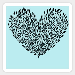 Plant heart Magnet